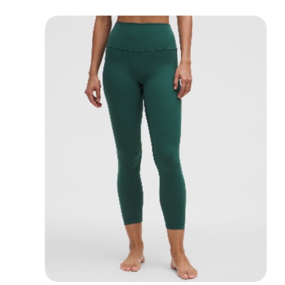 Lululemon Align Leggings- Size 2- 25” inseam- Green
